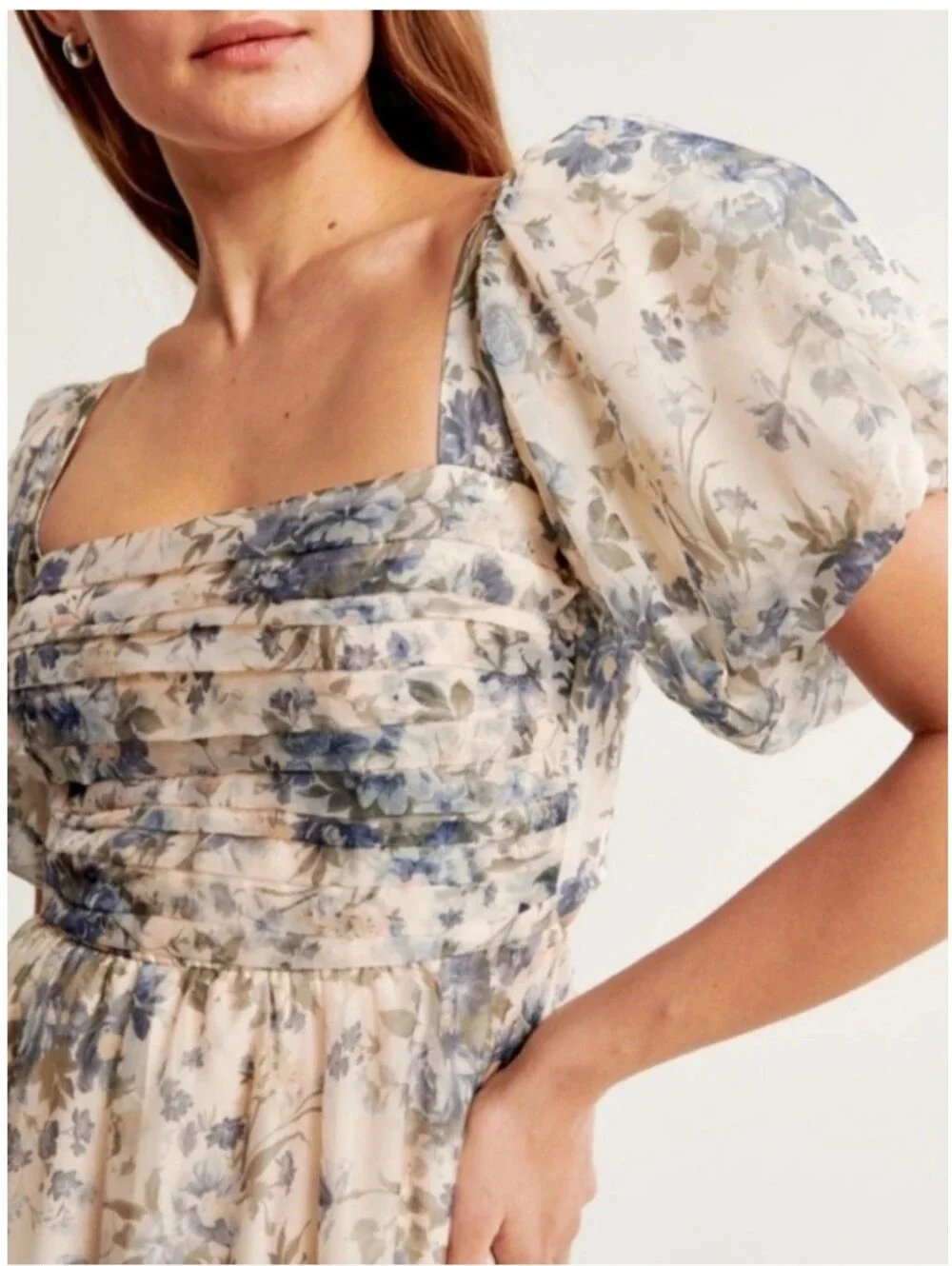 Abercrombie & Fitch | Emerson Drama Bow-Back Maxi Dress